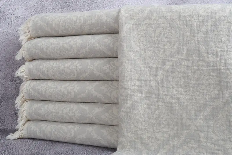 Xmas Gifts, 40x24 Cotton Baroque Towel, Bridesmaid Gifts, Monogram Kitchen Towel, Gift For Him, Bachelorette Party Gifts, Monogrammed Hand Towel - 2