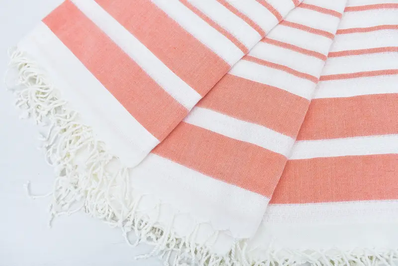 70x40 Cotton Striped Towel, Gift For Coworker, Beach Theme Wedding Gift, Turkish towel, Personalized Turkish Towel, Beach towel, Peshtemal Towel - 8
