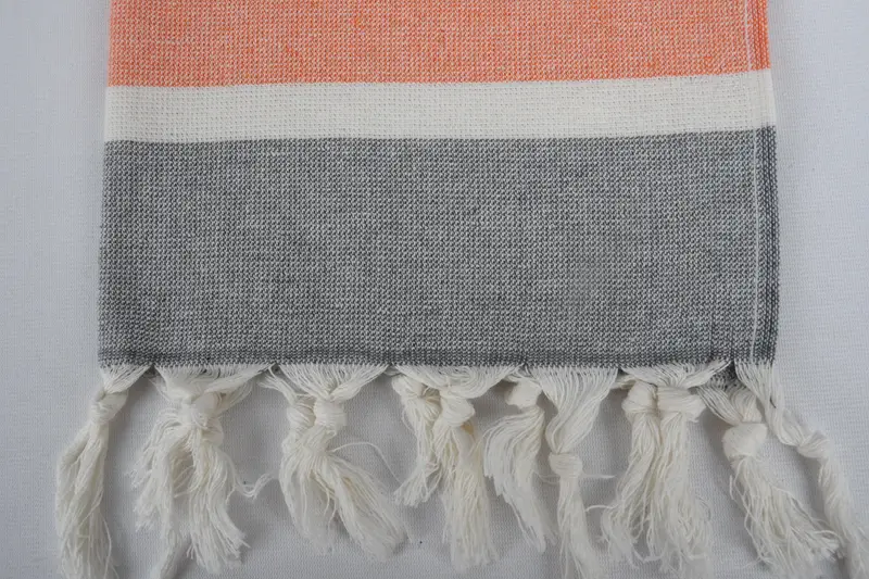 Turkish Hand Towel, 36x18 Cotton Striped Towel, Bathroom Towels, Monogrammed Hand Towel, Personalized Gift For Her, Valentine Day Gift For Her - 5