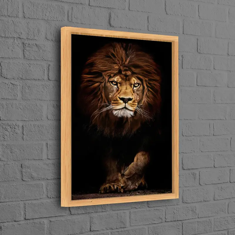 野生動物キャンバス: あなたの男の洞窟のための現代野生動物アート