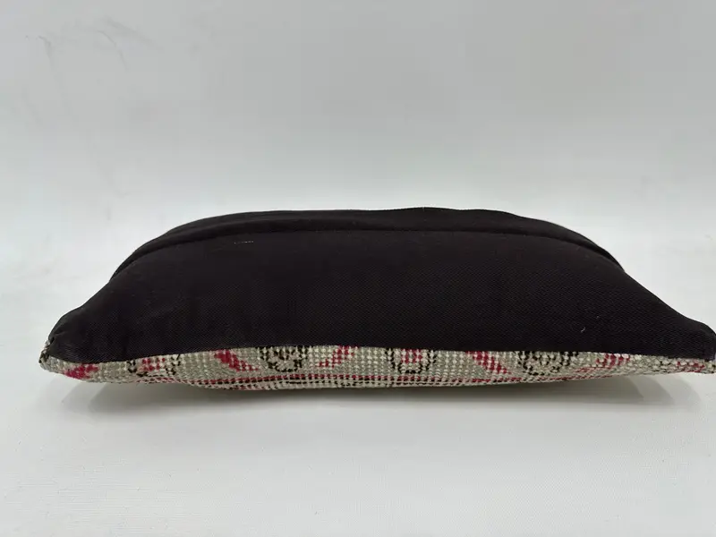 8x16 Beige Cushion Case, Pillow Sham, Kilim Pillow, Interior Designer Pillow, Knitted Pillow Cover, Throw Kilim Pillow, Luxury Cushion - 7