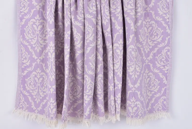Monogram Towels, Turkish hand towel, Embroidered Beach Towel, Monogram Beach Towel, Organic towel, 68x36 Cotton Baroque Towel, Gift Boxes Towel - 8
