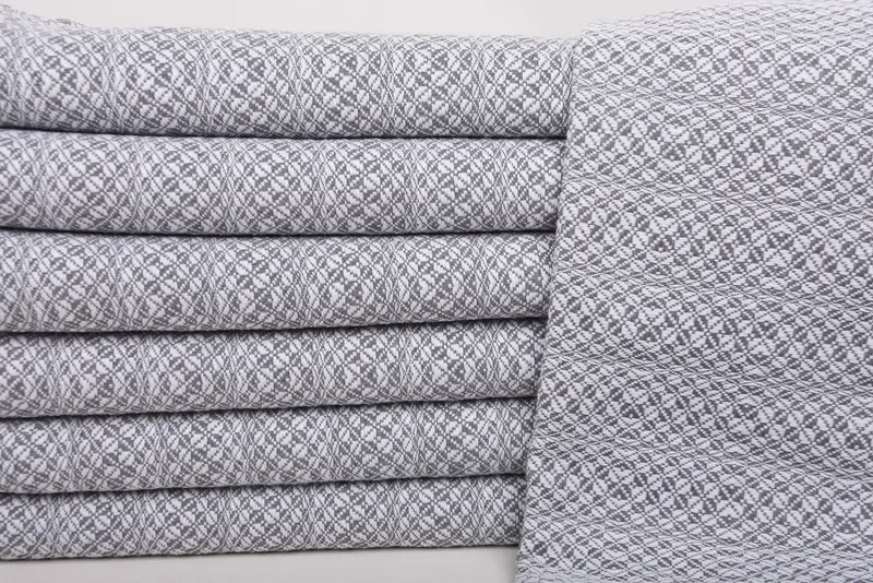 70x40 Cotton Geometric Towel, Quick-dry towel, Custom Wedding Gifts, Organic Cotton Towel, Valentines Day Gift For Him, Custom Beach Towel - 2