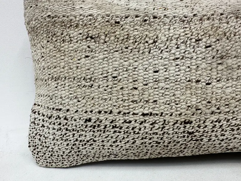Pillow for Sofa, Pillow Cover, Kilim Rug Pillow Case, 8x16 White Cushion Cover, Patio Pillow, Vintage Pillow, Ethnic Pillow Sham, Boho Pillow - 2