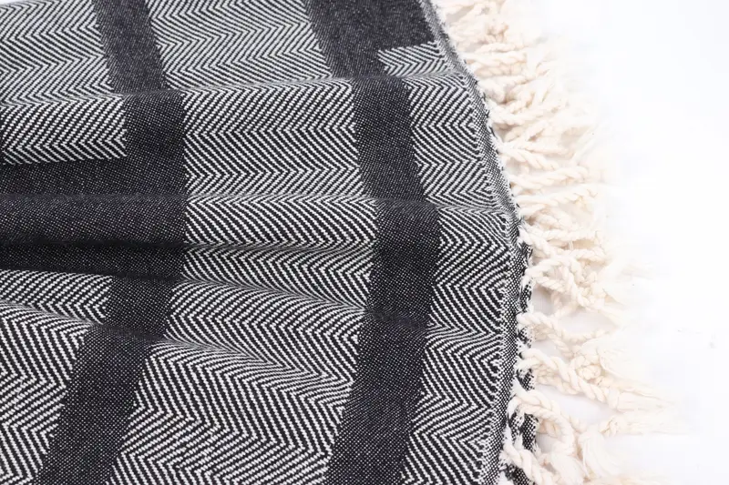 Handmade Turkish hammam towel, 68x38 Cotton Chevron Towel, Gift For Her, Gifts For Him, Christmas Gift, Oversized Beach Towel, Turkish Towel USA - 8