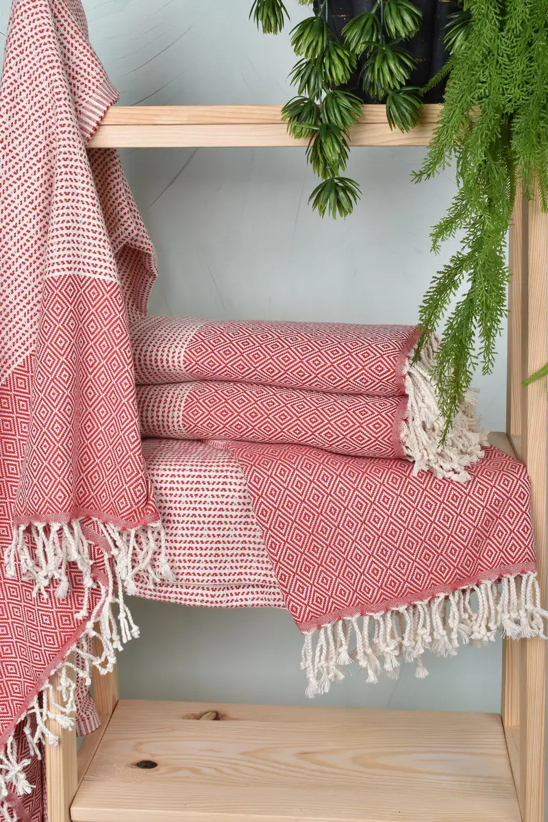 Eco-friendly Turkish towel for home and travel, Wedding Gifts Towel, Sand-free towel, Gift Boxes Towel, 70x40 Cotton Chevron Towel, Wedding Gift - 6