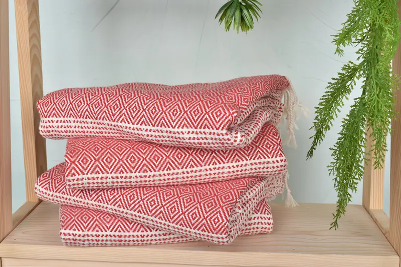 Eco-friendly Turkish towel for home and travel, Wedding Gifts Towel, Sand-free towel, Gift Boxes Towel, 70x40 Cotton Chevron Towel, Wedding Gift - 7