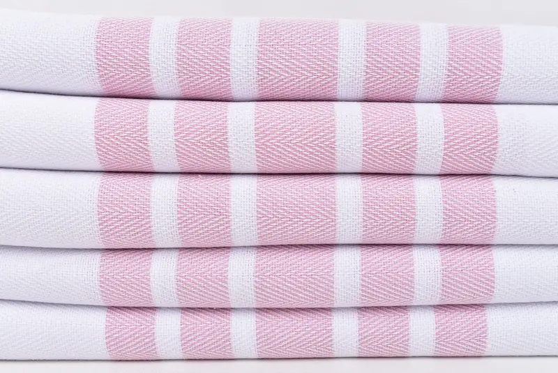 Embroidery Towel, 70x40 Cotton Herringbone Towel, Turkish Towel Beach, Peshtemal Towel USA, Gift Boxes Towel, Handmade Gift, Monogram Turkish Towel - 2