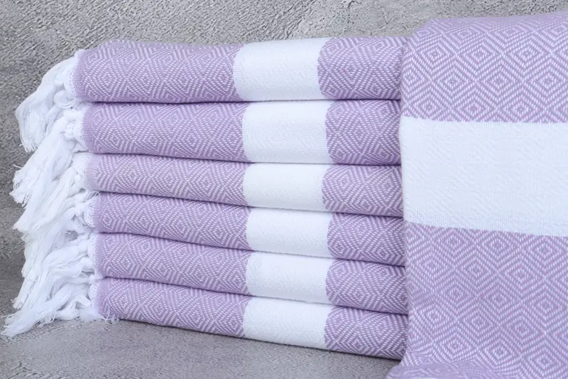 Florida Bachelorette Party Favors, Christmas Gift, Wedding Favors, Travel towel, Personalized Wedding Gift, 70x40 Cotton Diamond Towel - 1