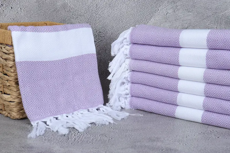 Florida Bachelorette Party Favors, Christmas Gift, Wedding Favors, Travel towel, Personalized Wedding Gift, 70x40 Cotton Diamond Towel - 3