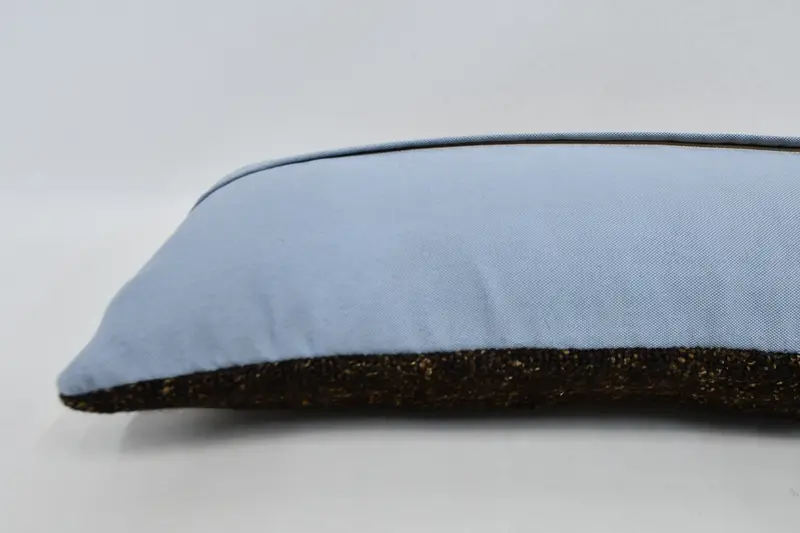 Vintage Kilim Pillow, Cushion Case, Handwoven Pillow Cover, Bolster Throw Pillow, Outdoor Cushion, 12x36 Brown Cushion, Boho Pillow, Vintage Pillow - 5