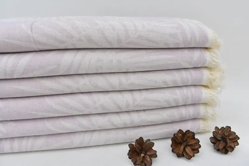 Bachelorette Party Gifts Bridesmaids, 64x40 Cotton Floral Patterned Towel, Best Friend Christmas Gift, Luxury towel, Bachelorette Party Decorations - 2