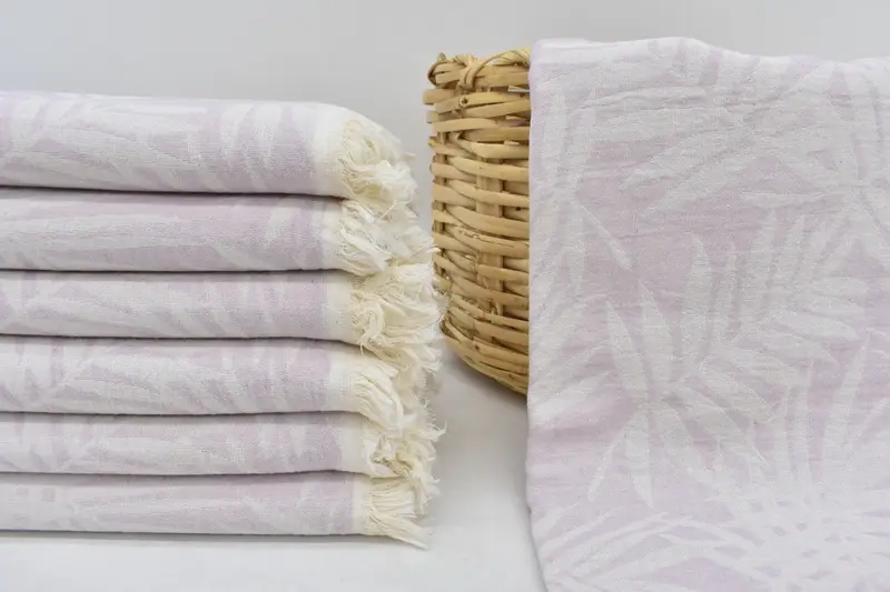 Bachelorette Party Gifts Bridesmaids, 64x40 Cotton Floral Patterned Towel, Best Friend Christmas Gift, Luxury towel, Bachelorette Party Decorations - 1