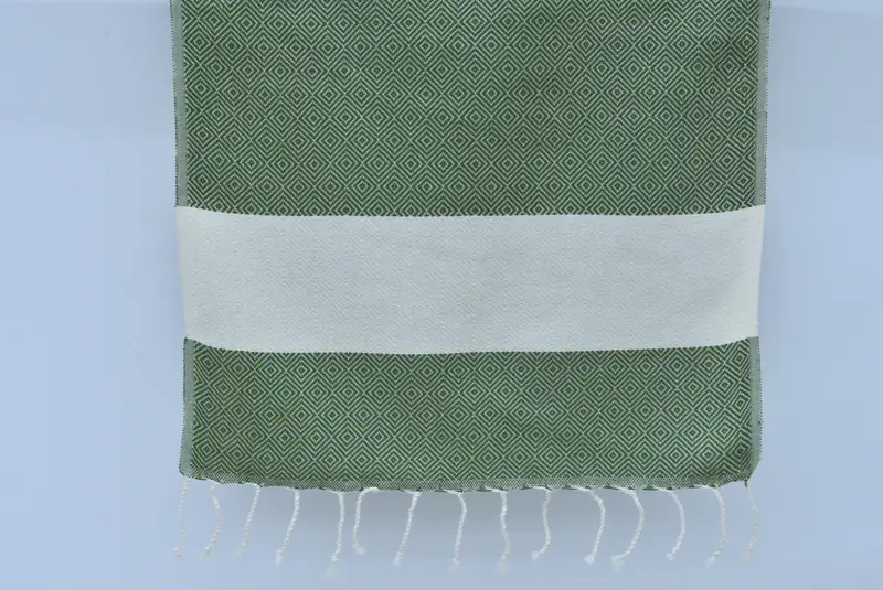 Turkish Towel Hand Towel, Turkish Hand Towel, Summer Gift, 36x20 Cotton Diamond Towel, Memorial Gift, Bachelor Towel, Personalized Kitchen Towel - 5