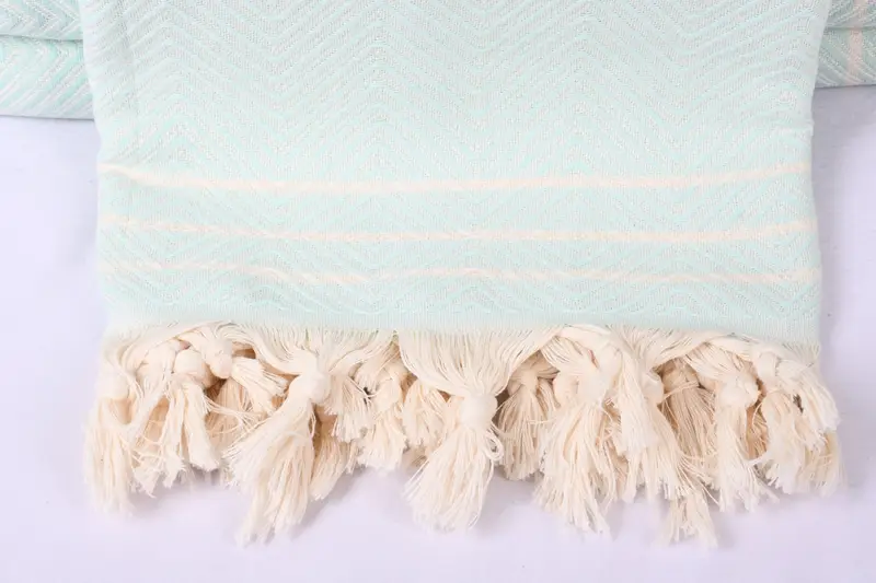 96x70 Cotton Diamond Towel, Housewarming Gift, Beach Wedding Favor, King Size Bedspread, Wedding Favors, Custom Wedding Gifts, Turkish Blanket Throw - 2