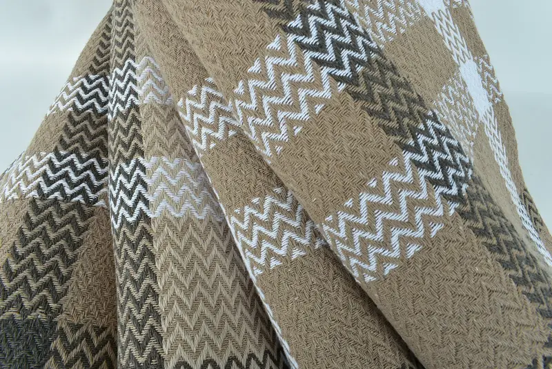 Organic Throw, Beach Theme Wedding Gift, Custom Wedding Gifts, 90x80 Cotton Striped Towel, Custom Blanket, Bridesmaid Proposal Gift, Wedding Favors - 5