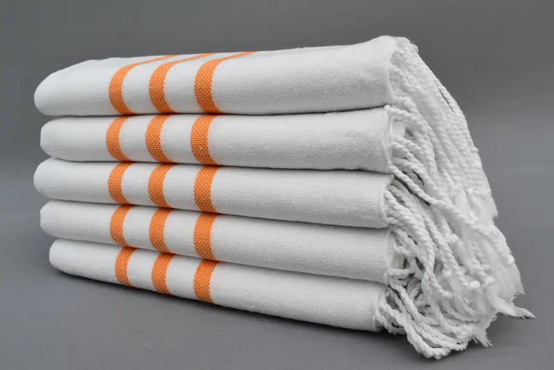Kişiselleştirilmiş el havlu, 40x24 pamuklu çizgili havlu, onun için hediyeler, küçük banyo havlu, organik havlu, gelin duş hediyeleri, kişiselleştirilmiş bulaşık havlu - 4