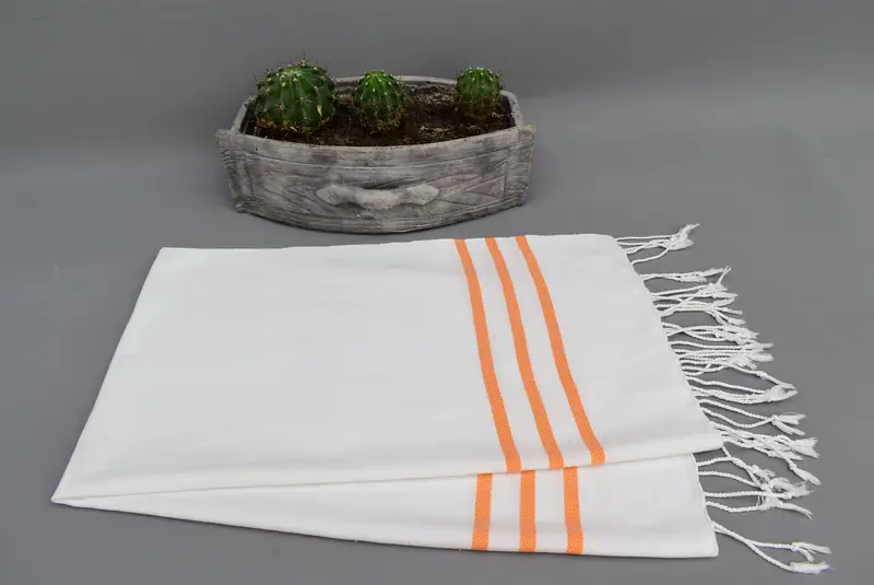 Kişiselleştirilmiş el havlu, 40x24 pamuklu çizgili havlu, onun için hediyeler, küçük banyo havlu, organik havlu, gelin duş hediyeleri, kişiselleştirilmiş bulaşık havlu - 7