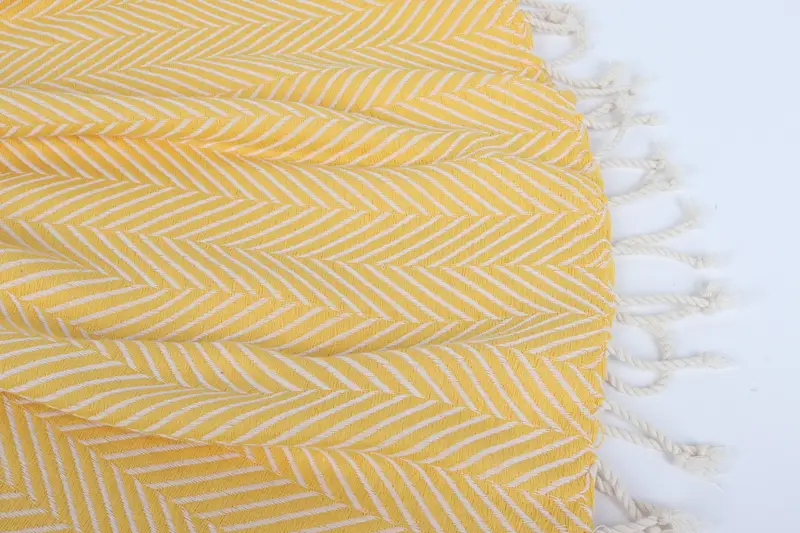Christmas Favors, Beach towel, Oversized Beach Towel, Holiday Towel, Peshtemal Towel, Custom Beach Towel, 70x40 Cotton Striped Towel, Yoga Towel - 8