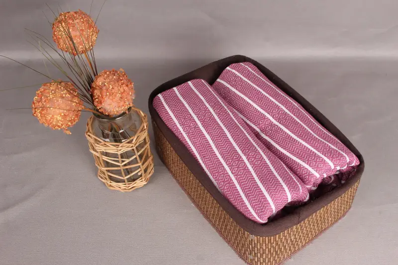 70x40 Cotton Striped Towel, Custom Turkish Towel, Peshtemal Towel USA, Large Turkish Towel, Personalized Gifts, Summer Gift, Unique Gift, Spa Towel - 4