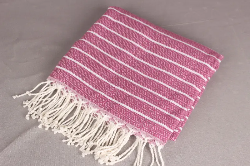 70x40 Cotton Striped Towel, Custom Turkish Towel, Peshtemal Towel USA, Large Turkish Towel, Personalized Gifts, Summer Gift, Unique Gift, Spa Towel - 6
