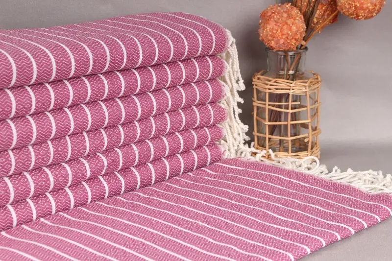 70x40 Cotton Striped Towel, Custom Turkish Towel, Peshtemal Towel USA, Large Turkish Towel, Personalized Gifts, Summer Gift, Unique Gift, Spa Towel - 1