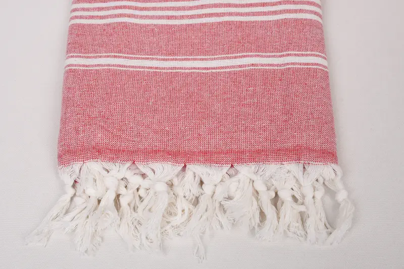 Yoga Towel, Wedding Gifts Towel, Xmas Gifts, Luxury Turkish beach towel with fringe, 70x40 Cotton Striped Towel, Bridal Shower Gift, Absorbent towel - 3