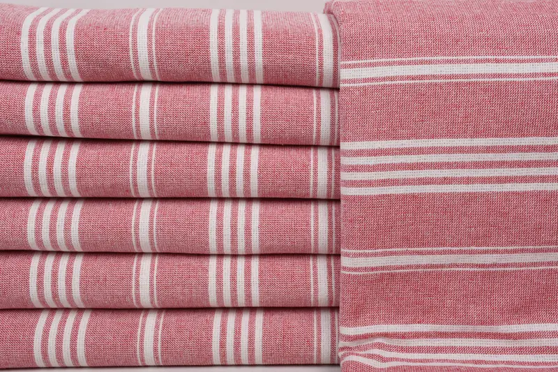 Yoga Towel, Wedding Gifts Towel, Xmas Gifts, Luxury Turkish beach towel with fringe, 70x40 Cotton Striped Towel, Bridal Shower Gift, Absorbent towel - 1
