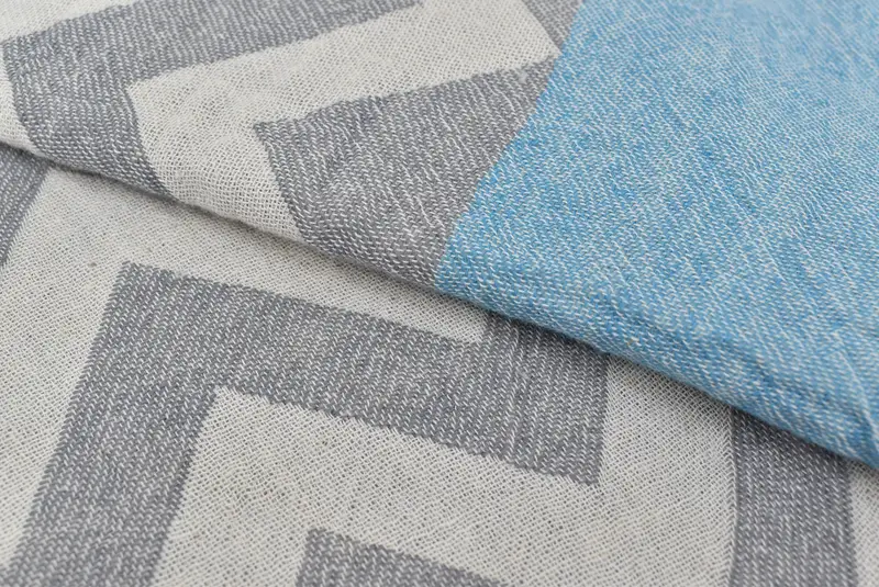 Soft and absorbent Turkish towel, 70x36 Cotton Geometric Towel, Xmas Gifts, Summer Gift, Eco-Friendly Turkish Towel, Wedding Gift, Beach Towel Bulk - 4