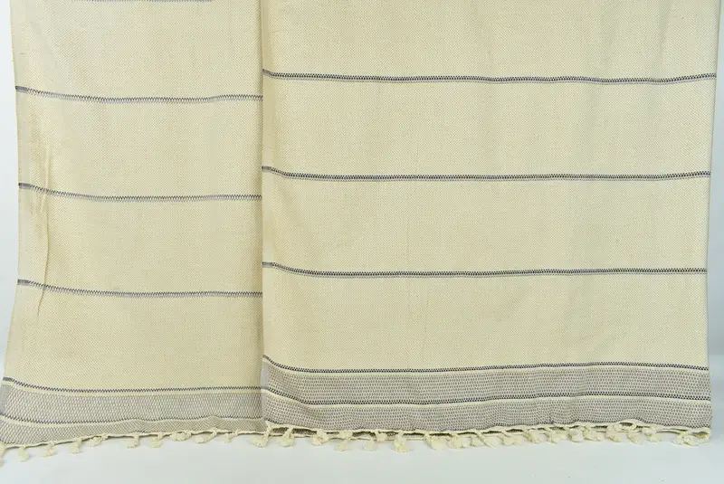 Gifts For Him, Turkish Towel Blanket, Decorative Blanket, Bridesmaid Gifts, Turkish Throw Blanket, 104x96 Cotton Striped Towel, Turkish Blanket - 7