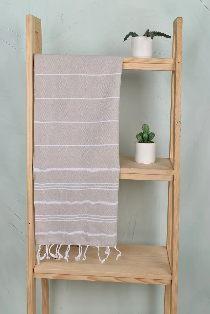 Personalized Gifts, 40x24 Cotton Striped Towel, Turkish Hand Towel, Girl Trip Party Favor, Turkish Towel Hand Towel, Personalized Wedding Gift - 8