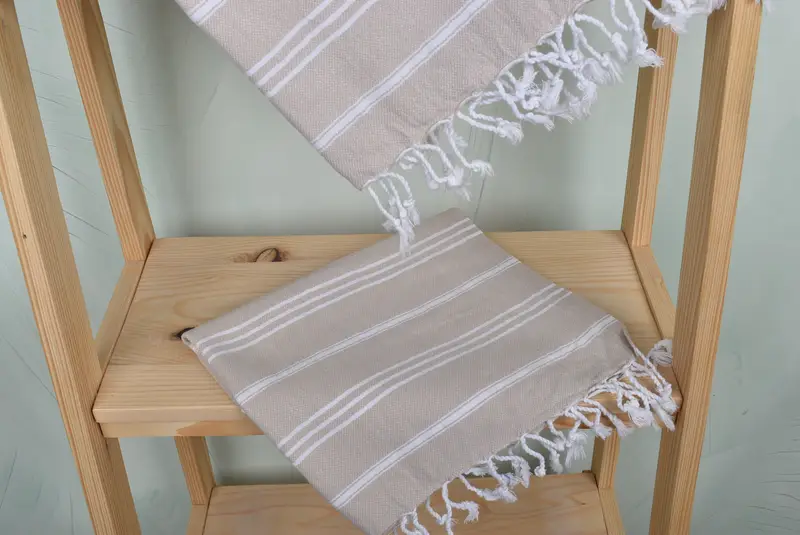 Personalized Gifts, 40x24 Cotton Striped Towel, Turkish Hand Towel, Girl Trip Party Favor, Turkish Towel Hand Towel, Personalized Wedding Gift - 5