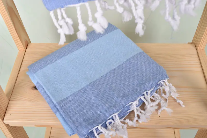 70x40 Cotton Striped Towel, Embroidered Beach Towel, Pool Towels, Monogram Towels, Travel towel, Thin towel, Merry Christmas Gifts, Best Friend Gift - 5