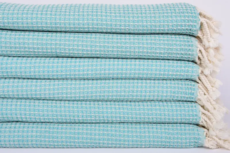 Towel With Name, 68x36 Cotton Waffle Towel, Gift For Her, Bachelorette Party Decorations, Beach Towel Monogram, Soft towel, Wedding Gift For Bride - 3