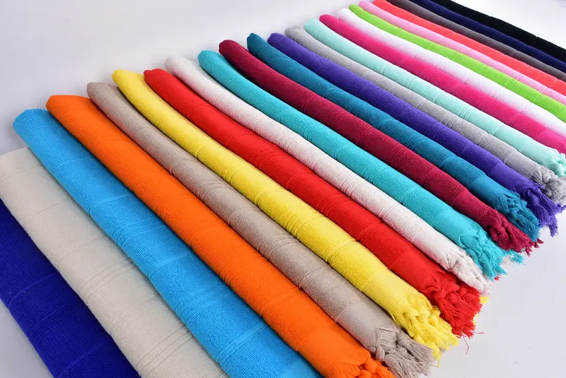 40x18 Cotton Striped Terry Towel, Bridesmaid Gift, Birthday Gift, Kitchen Towel, Bridal Shower Gift, Monogrammed Hand Towel, Personalized Dish Towel - 8