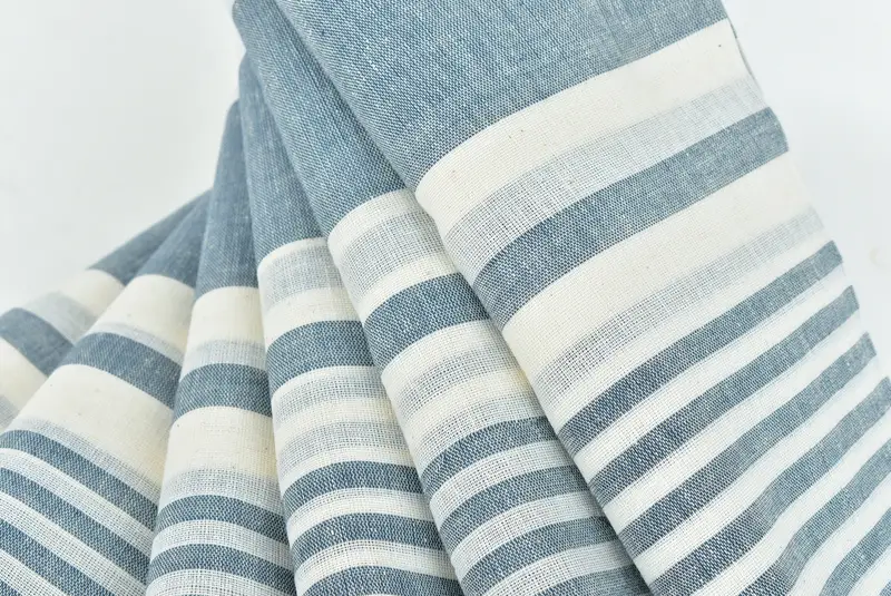 70x40 Cotton Striped Towel, Decorative Towel, Gift For Him, Gift For Her, Monogram Beach Towel, Turkish Towel Beach Towel, Home Decor Towel - 5