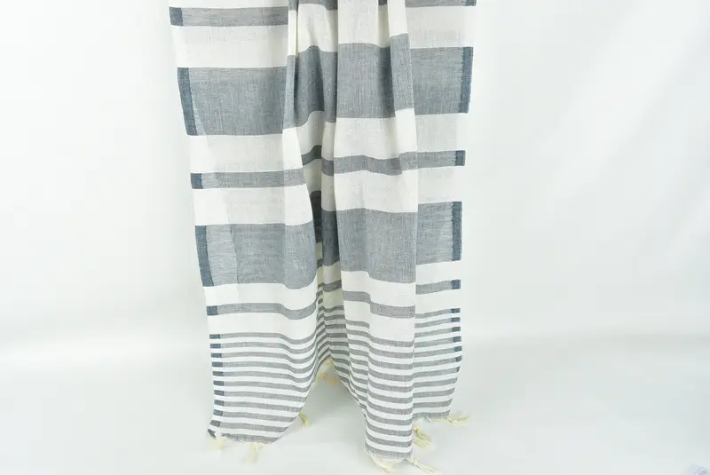 70x40 Cotton Striped Towel, Decorative Towel, Gift For Him, Gift For Her, Monogram Beach Towel, Turkish Towel Beach Towel, Home Decor Towel - 8