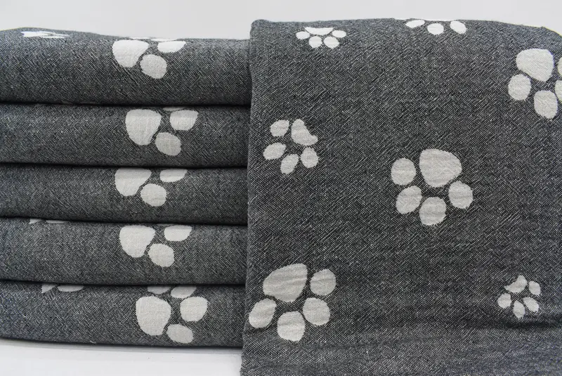 Turkish Towel USA, Spa Towel, Turkish Towel Beach, Beach Towel Gift, 70x36 Cotton Paw Design Towel, Arizona Bachelorette Party Favors, Baby Boy Gift - 1