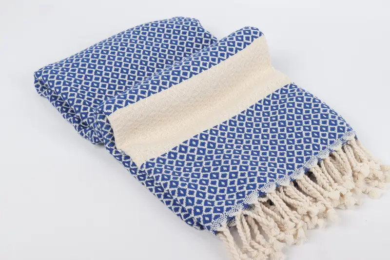 70x40 Cotton Geometric Towel, Bridal Shower Favors, Organic Turkish towel, Bachelor Party Favors, Bachelorette Party Gifts, Turkish beach towel - 6