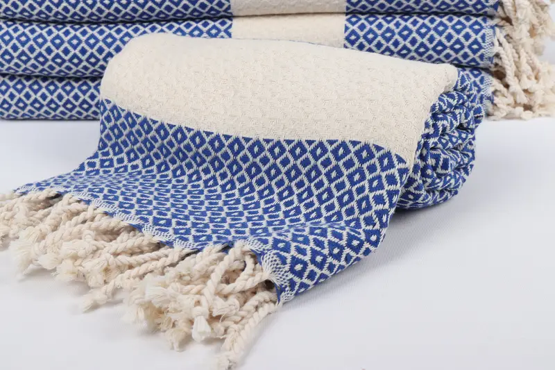 70x40 Cotton Geometric Towel, Bridal Shower Favors, Organic Turkish towel, Bachelor Party Favors, Bachelorette Party Gifts, Turkish beach towel - 4