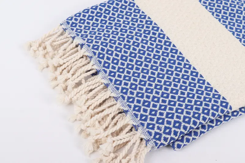 70x40 Cotton Geometric Towel, Bridal Shower Favors, Organic Turkish towel, Bachelor Party Favors, Bachelorette Party Gifts, Turkish beach towel - 7