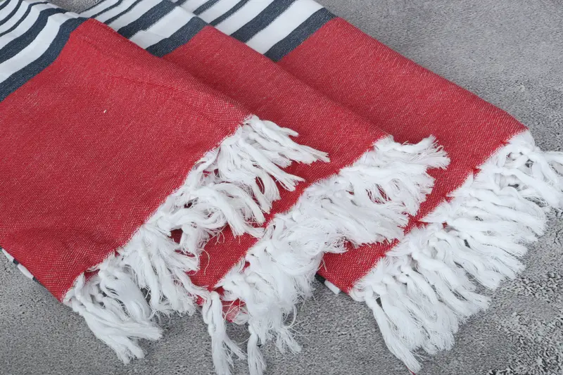 Christmas Favors, 70x40 Cotton Striped Towel, Turkish Bath Towel USA, Quick-dry towel, Bachelor Gifts, Monogrammed Turkish Towel, Gift For Him - 5