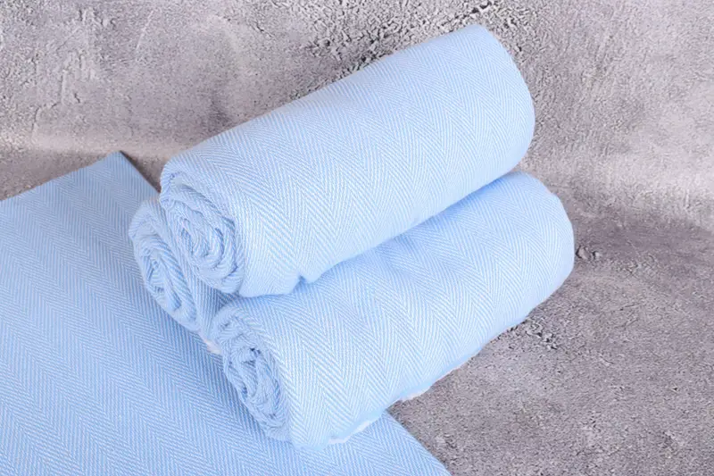 Bridesmaid Favors, Turkish Towel Set, Quick-dry peshtemal, Personalized Wedding Gift, Quick-Dry Beach Towel, 70x40 Cotton Herringbone Towel - 7