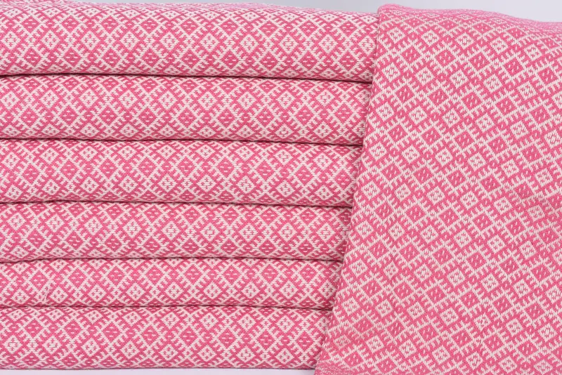 Spa Towel, Bridesmaid Towel, Monogram Kitchen Towel, Travel Towel, Turkish Tea Towel, Monogram Hand Towel, 38x20 Cotton Diamond Towel, Birthday Gift - 2
