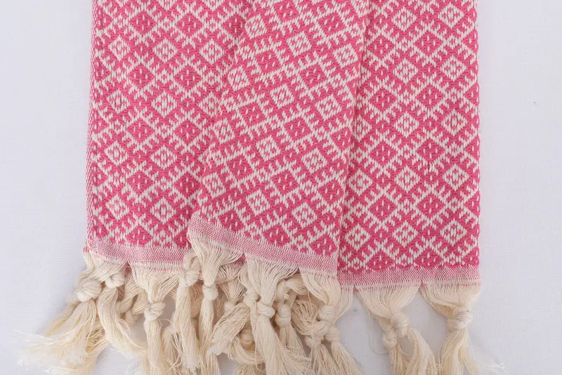 Spa Towel, Bridesmaid Towel, Monogram Kitchen Towel, Travel Towel, Turkish Tea Towel, Monogram Hand Towel, 38x20 Cotton Diamond Towel, Birthday Gift - 8