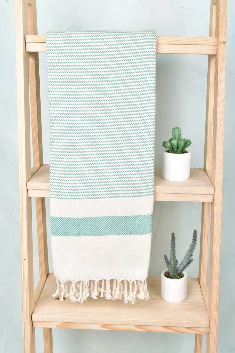 Housewarming Gift, 70x40 Cotton Polka Dot Towel, Summer Towel, Summer Gift, Bachelor Party Favors, Personalized Wedding Gift, Bathroom Towel - 8
