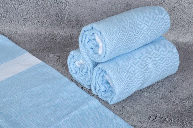 70x40 Cotton Diamond Towel, Soft towel, Quick-dry peshtemal, Personalized Turkish Towel, Xmas Gifts, Travel Towel, Turkish Beach Towel Personalized - 8