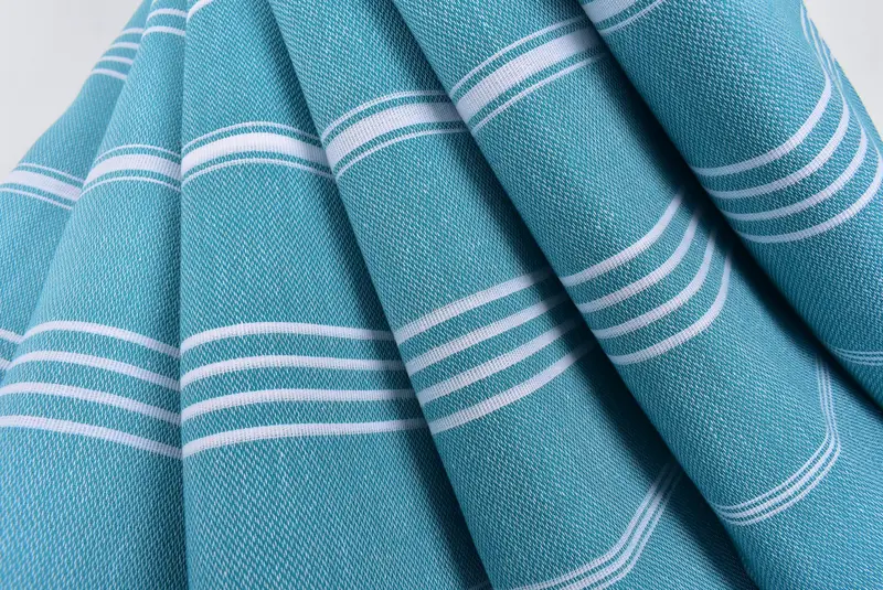 Turkish beach towel, Bridemaids Beach Towel, Bath towel, 70x40 Cotton Striped Towel, Best Friend Christmas Gift, Bachelorette Party Decorations - 5