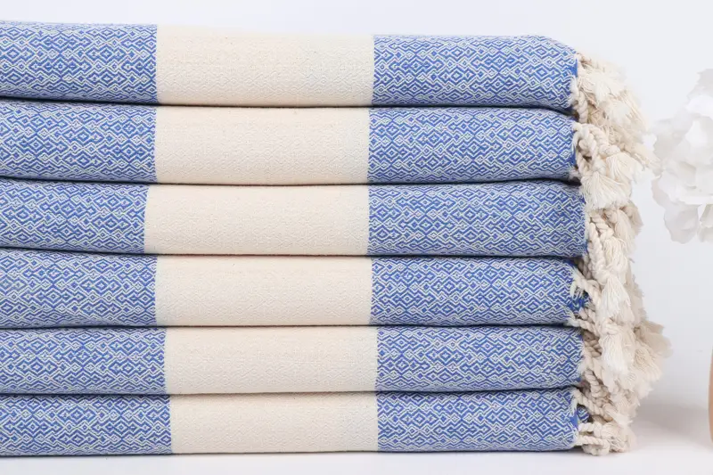 68x36 Cotton Diamond Towel, Bride Gift, Wedding Hand Made Gift, Monogram Turkish Bath Towel, Custom Beach Towel, Turkish bath towel, Gift For Him - 3