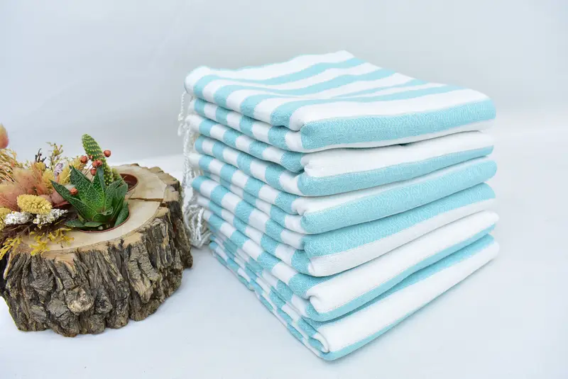 Bridesmaid Gift Towel, Monogrammed Beach Towel, 70x36 Cotton Striped Towel, Gym Towel, Bachelor Bachelorette Party Favors, Anniversary Gift For Her - 4